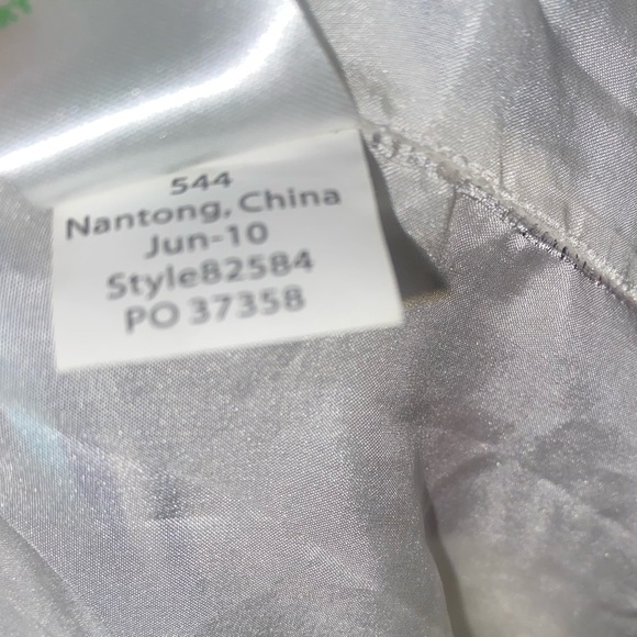 NWOT Lilly Pulitzer Coby Paisley Multicolored Print 100% Silk Skirt Size Small - Picture 8 of 9